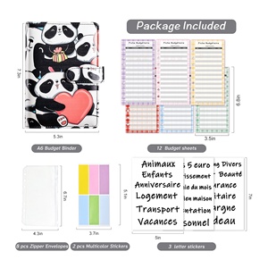 法国小清新创意现金预算财务规划账本A6活页记账本 - Product Image 5