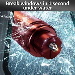 Çok fonksiyonlu emniyet çekiç cam kırıcı emniyet kemeri kesici keskin cam kırma ucu ile araç kaçış için acil kurtarma aracı - Product Image 6