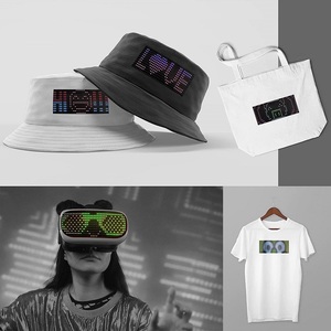 Scrolling <strong>Message</strong> Blue Tooth <strong>Control</strong> <strong>LED</strong> <strong>Matrix</strong> Flexible RGB Panel Pixel Art <strong>Display</strong> Board for Bag Shoes Cloth Hat Advertising - Product Image 6