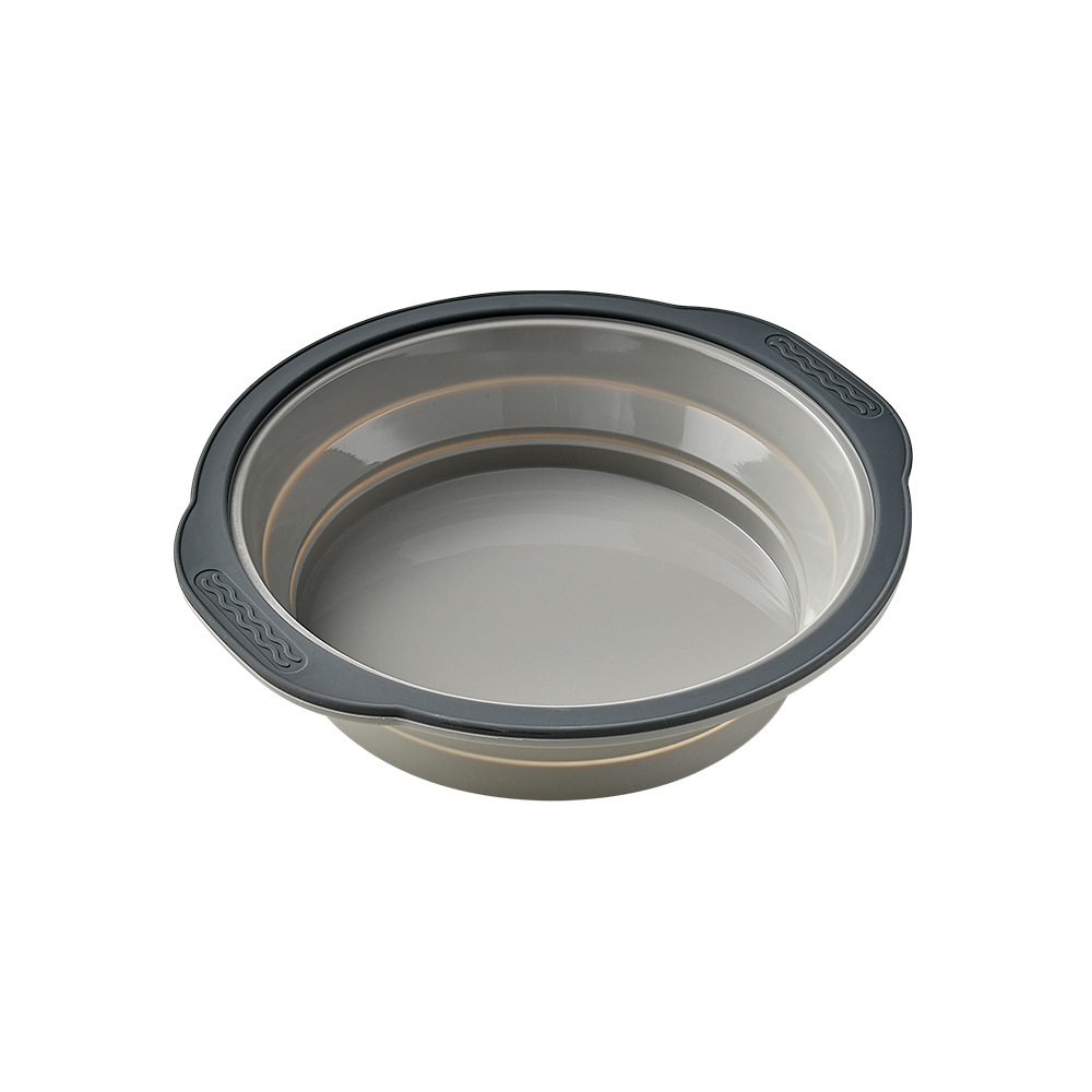 Small Round Gray