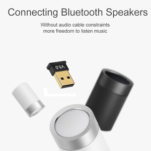 Mini-USB Bluetooth 5.0 Adapter Sendegerät Bluetooth Empfänger Audio Bluetooth Dongle kabelloser USB-Adapter für Computer PC Laptop - Product Image 5