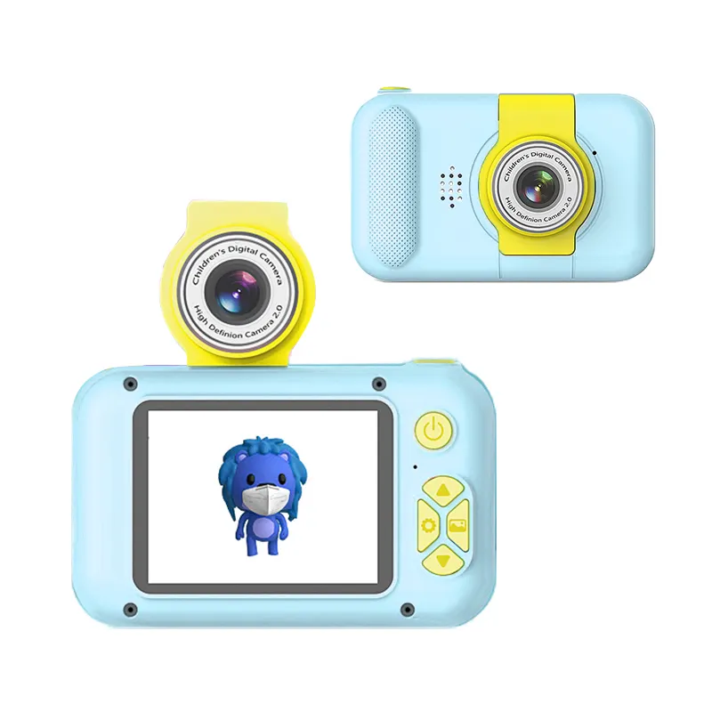 Рождественские подарки для детей игрушки цифровой фотоаппарат с разрешением 4k видео камеры с поддержкой SD картой памяти на 32 Гб цифровая фотокамера для детей мальчиков и девочек От 2 до 8 лет