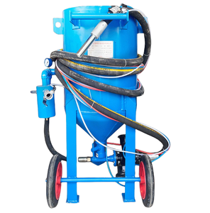 Pas kaldırmak yüksek basınçlı ıslak mobil kumlama Pot manuel kumlama makinesi tankı kuru ıslak kumlama tozsuz parlatma - Product Image 3