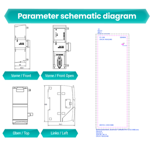 Siemens New Original SIMATIC S7-1200 cm 1241 RS485 mô-đun giao tiếp 6es7241-1ch32-0xb0 PLC Mô-đun Mở rộng - Product Image 6