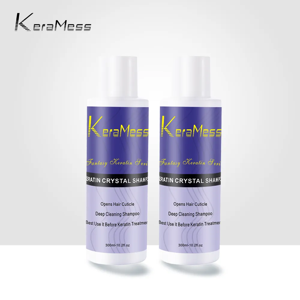Keratin Deep Cleansing Clarifying Shampoo Open Hair Pores Before Keratin Hair Treatment SLS Free Shampoo
