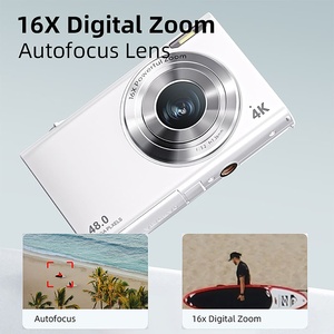 Kompakt 16X ZooM 4K Video kaydedici kamera 2.8 inç ekran dahili flaş ışığı çocuk kamera öğrenci kampüs kamera - Product Image 2