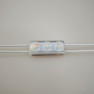 高明るいミニLEDモジュール110V 220V 1W SMD3030 3ライトロゴレンズ付きIP68防水モジュール - Product Image 2