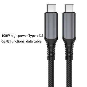 批发定制<span class=keywords><strong>Usb</strong></span>电缆多100W快速充电手机充电器电缆3合一数据线