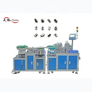 Tianluo Electric Product Equipment Water Proof Push Button <strong>Micro</strong> Switch Automatic <strong>Assembly</strong> Machine Plug Socket Making Machinery - Product Image 1