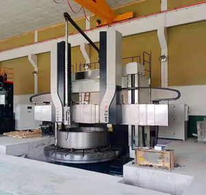 Ck5240 Vtl Machine Torno Cnc Doble columna Cnc Máquina de torno de torneado vertical con eje C - Product Image 1