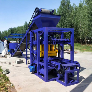 Máquina de fabricación de bloques de QTJ4-24, línea de producción - Product Image 1