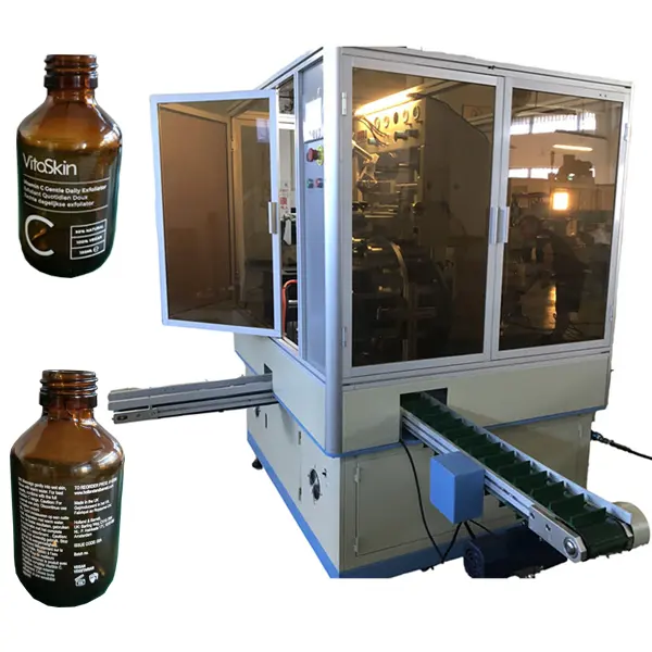 Hot Selling Automatic Screen Printing Machine Plastic Bottle Silk Screen Printer With UV Dryer For Bottles