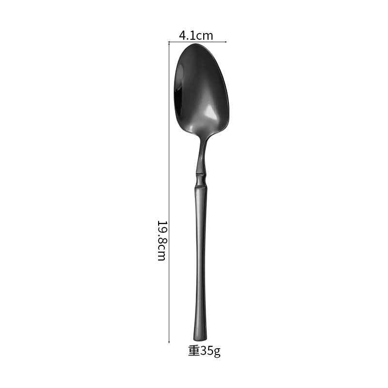 cuillère (noire)