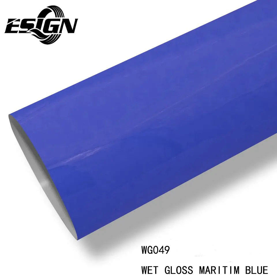 Bleu maritime super brillant