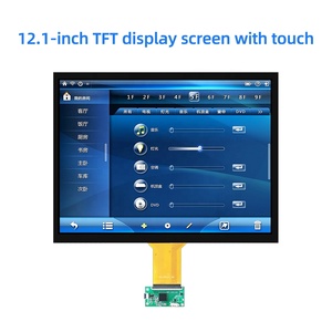 Módulo LCD TFT IPS de 12,1 pulgadas, resolución de 1024*768, pantalla LCD LVDS, pantalla de Monitor LCD TFT de 12,1 ", pantalla Industrial
