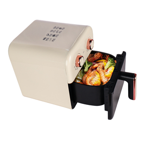 Factory Wholesale Cheap Chips Kitchen Multifunction Electric Air Fryer Mechanical <strong>Control</strong> With <strong>Timer</strong> <strong>and</strong> <strong>Temperature</strong> Dual Knobs - Product Image 1