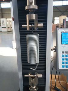Automatische Doppelsäulen-Lastzug-Druck verformung prüfmaschine 10KN 50KN für Schrauben feder