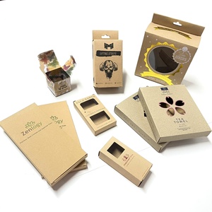 Venta al por mayor personalizado a todo color impreso caja de presentación colgante con ventana de papel caja de embalaje de cartón con gancho colgador - Product Image 4
