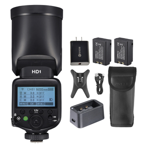Jinbei HD-1Round-head hss SPEEDLITE กล้องถ่ายภาพกลางแจ้งชุดแบตเตอรี่ Li-ion พร้อมแบตเตอรี่ - Product Image 1