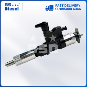 Isuzu 4HK1 6HK1 Hitachi dizel motor için dizel Common Rail yakıt enjektörü 095000-6366 095000-6363 <span class=keywords><strong>8976097886</strong></span>