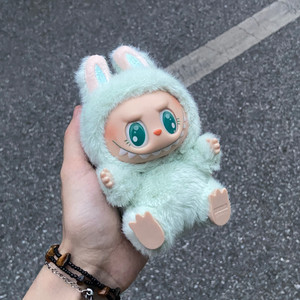 LABUBU 2nd Generation Patriarch Version Macaron Bubble Series Doll PVC Vinyl Face Plush Toy for <strong>Gift</strong> Inspired by Frozen Animals - Product Image 2