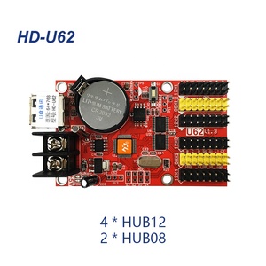 Huidu U scheda controller disco HD-U62/U60/U63 Huidu display a led 768x64 Controller USB a doppio colore singolo HD-U62 - Product Image 1