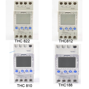 AHC812 AHC822 2 канала 16A Многофункциональный недельный программируемый DIN направляющий цифровой LCD программируемый Timr контроллер - Product Image 1