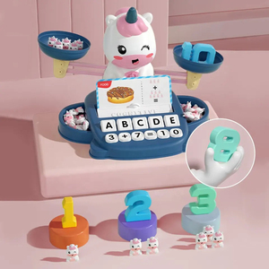 Jinying <span class=keywords><strong>New</strong></span> arrivals giáo dục sớm đếm trò chơi quy mô đồ chơi mát mẻ phim hoạt hình động vật toán số cân bằng cho trẻ em - Product Image 4