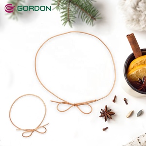 Gordon Ribbons <strong>Custom</strong> Size Gold <strong>Elastic</strong> <strong>Bows</strong> Small <strong>Bows</strong> With <strong>Elastic</strong> <strong>Loop</strong> for Christmas Gift Box Decoration Packing - Product Image 4