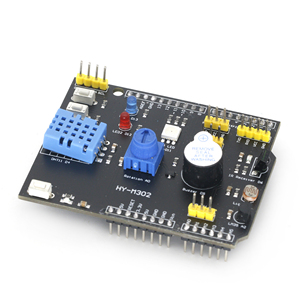 DHT11 LM35 multifunzione sensore di umidità di temperatura adattatore per Arduino R3 con RGB ricevitore IR Buzzer & I2C ICs prodotto