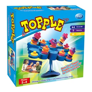 Educational Toy Desktop Balance Tree <strong>Tip</strong> Topple Stacking Table Board <strong>Game</strong> Toy for Kids - Product Image 4
