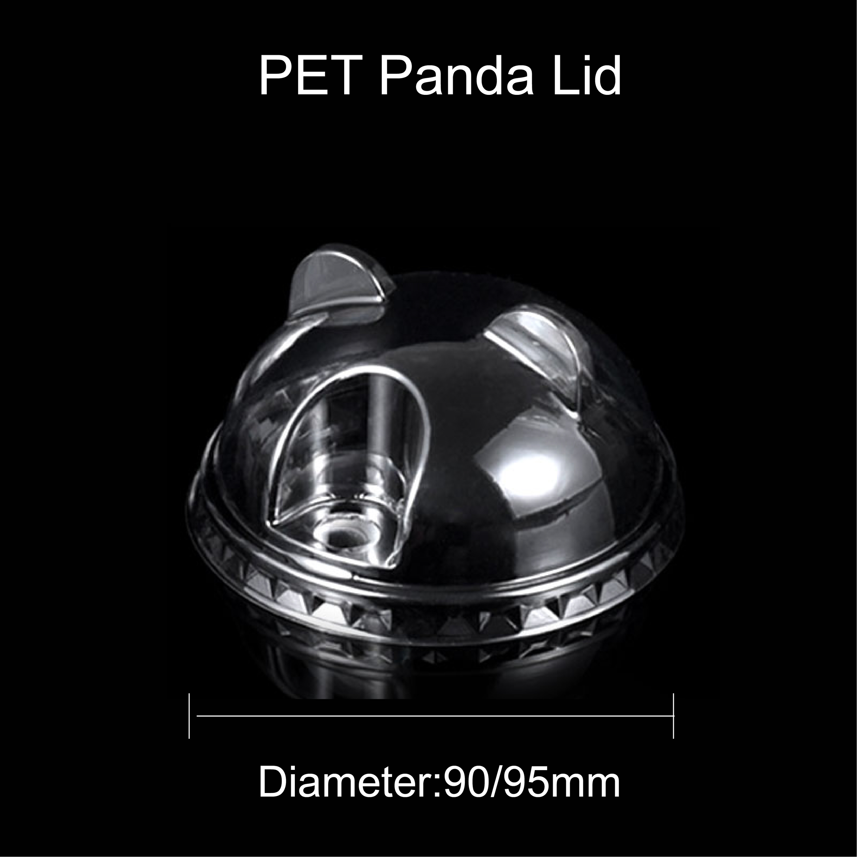 Transparent Panda Lid