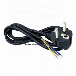 EU châu Âu 2pin dây cáp điện cho cung cấp điện apw3 ++-12-1600-a3 EU 2prong máy tính xách tay AC Adapter chì 2pin Cáp - Product Image 2