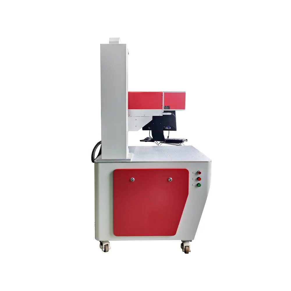 Machine de gravure laser CO2 de sculpture sur tissu/cuir denim grand format avec zone de marquage 600*600mm