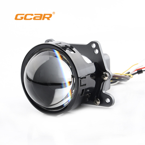 High Brightness GCAR RS7 Universal <strong>Bi</strong> <strong>LED</strong> Lens Short Length 6000K 3inch <strong>Bi</strong> <strong>LED</strong> Lens Projector Easy to Installation