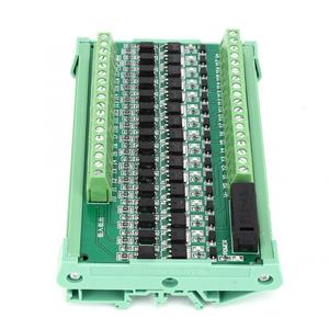 Placa amplificadora PLC de 16 canales, placa de relé de aislamiento, entrada NPN, salida NPN, multímetro de 12-36V CC, cables de prueba - Product Image 4