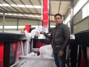 EPS Foam Carving <strong>Cnc</strong> 5 Axis <strong>Router</strong> for <strong>Styrofoam</strong> Polystyrene - Product Image 3