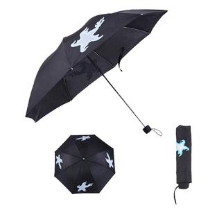 迷你轻便雨晒旅行伞手动控制紧凑型口袋套装非自动商务礼品创意 - Product Image 1