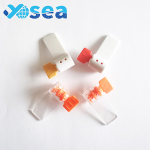 Chất lượng cao <span class=keywords><strong>Pad</strong></span> khóa an ninh mét con dấu với mã vạch nhựa với móc không gỉ an toàn mét con dấu - Product Image 6