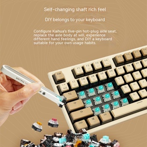 Teclado mecánico a juego de colores, juego personalizado, portátil, Ordenador de oficina, miniteclado de 87 teclas