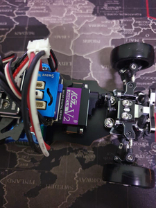 Agfrc V2 A06CLS 20T 0.052Sec 3kg กรณีอลูมิเนียมดิจิตอล coreless MINI สำหรับรถยนต์ MINI-Z - Product Image 6