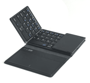 Slim Mini 81 Teclas Touchpad plegable Teclado recargable Android Ios Smartphone Tablets BT Teclado inalámbrico para uso de Ipad - Product Image 2