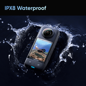 Insta360X3スポーツアクションカメラ48MPセンサー付き防水360カメラ5.7KHDRビデオ4Kシングルレンズタッチスクリーンライブブロード - Product Image 4