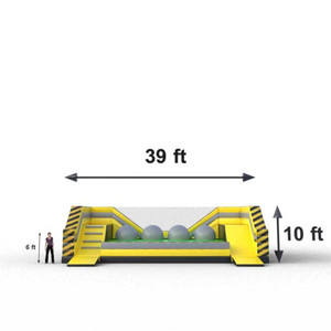 Inflatable <strong>Leaps</strong> N <strong>Bounds</strong> Obstacle Course | Jump &amp; Dash Adventure Game for Commercial Rentals &amp; Team Competitions - Product Image 6