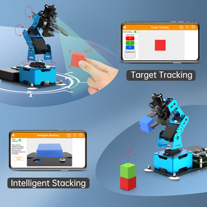 Hiwonder ArmPi mini 5DOF AI Vision robotik kol Powered by ahududu Pi 5 desteği OpenCV hedef izleme Python programlama