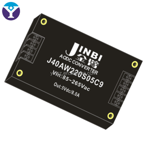 Módulo de alimentación personalizado, entrada DC 40W, salida 85-265V CA, 5V/8A, entrada y salida con módulo aislado de terminal