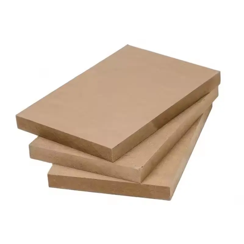 High Quality MDF 3mm 6mm 9mm 12mm 15mm wood Sheets White Melamine MDF Board for Cabinet and Furniture
