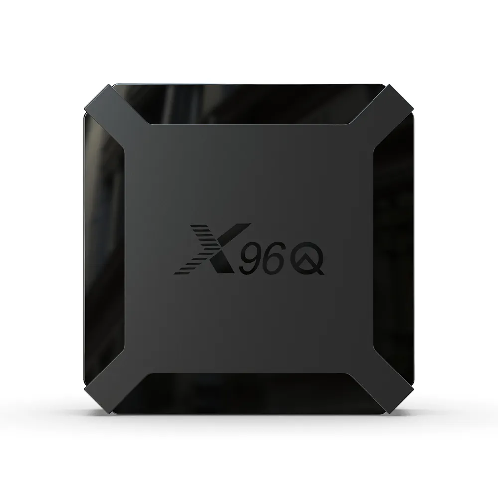 Decodificador de TV X96Q con Android 10, cuatro núcleos, reproductor multimedia 4K, compatible con canales de iptv para adultos, 4k, Youtube, juegos