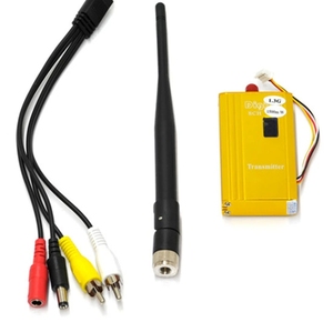 FPV 1.2Ghz 1.2G 8CH 1500mw Wireless AV Audio TV trasmettitore Video ricevitore Combo per QAV250 250 FPV RC Quadcopter - Product Image 2