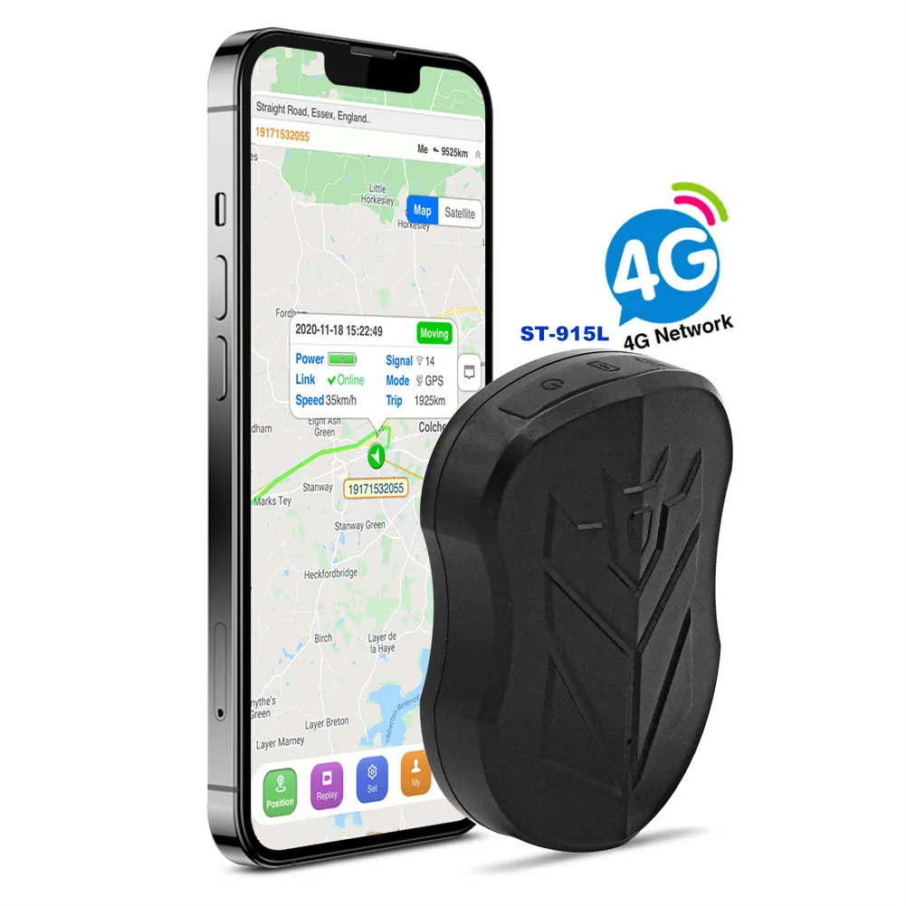 ST-915L ücretsiz App kişi bulucu sistemi Pet Mini Gsm araç Lbs manyetik araç kamyon 4G GPS Tracker dedektörü OEM CE FCC